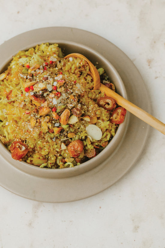 Orientalischer Gewürzreis mit Datteln | NaraFood Orientalischer Gewürzreis mit Datteln | NaraFood