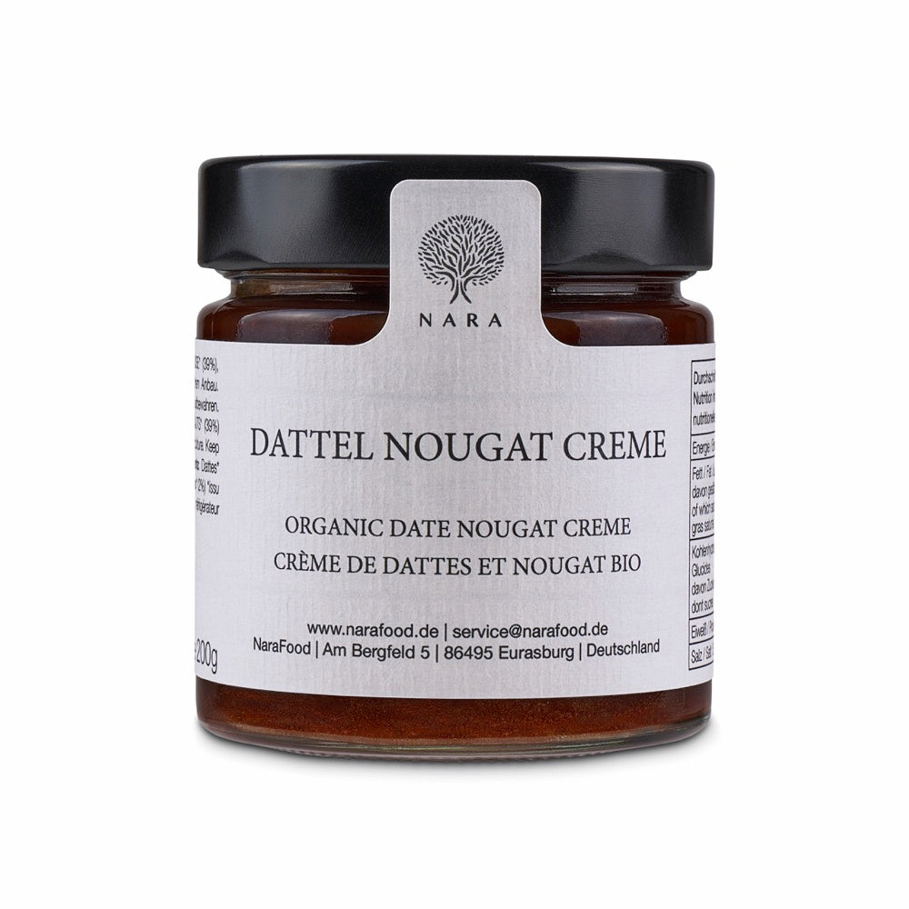 Dattel Nougat Creme Bio
