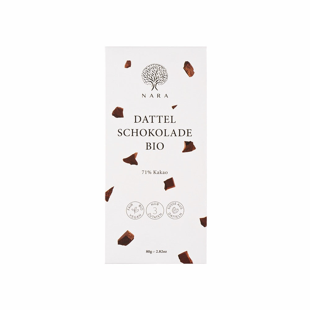 Dattel Schokolade Bio mit 71% Kakao