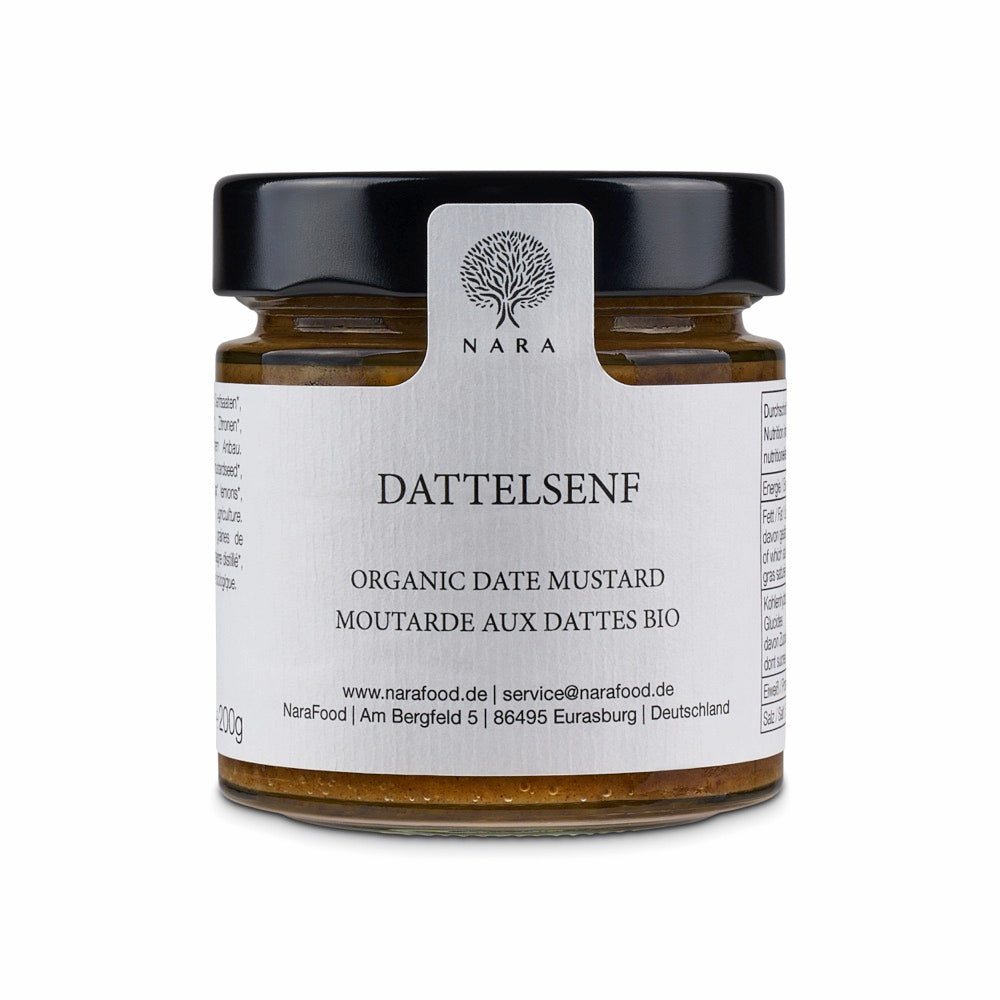 Dattelsenf Bio, Rohkost