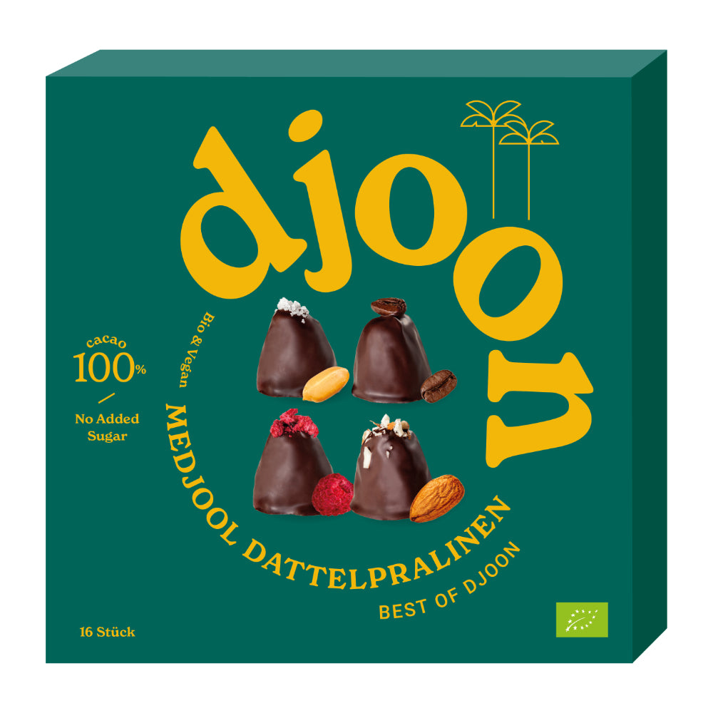 Medjool Dattelpralinen: Mixpack - "Best of djoon"