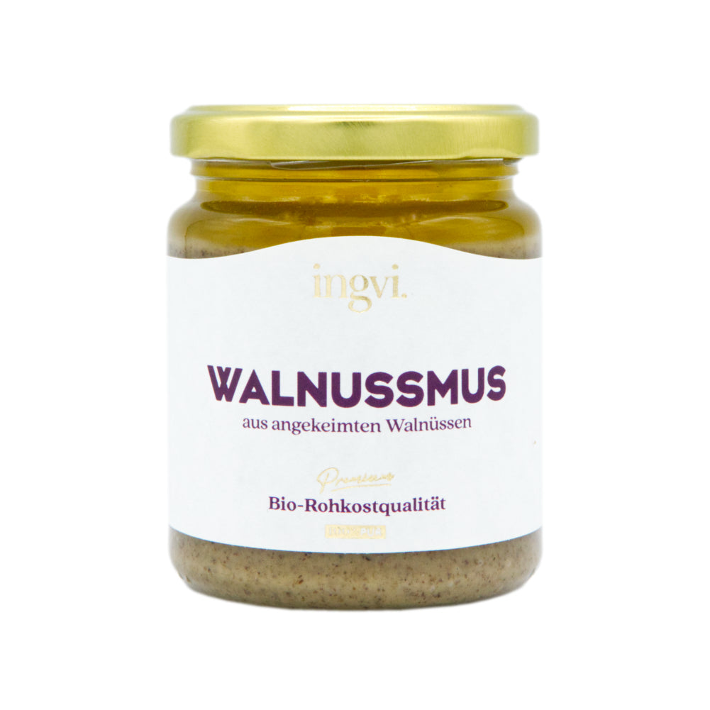 Walnussmus Bio, Rohkostqualität