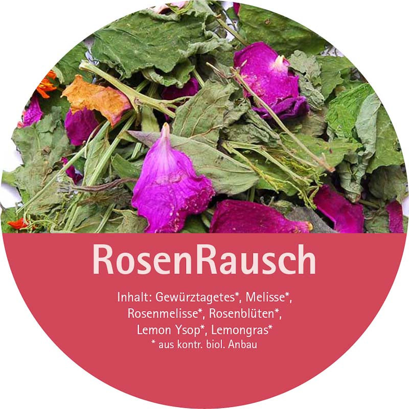 Tisane bio "ivresse de la rose