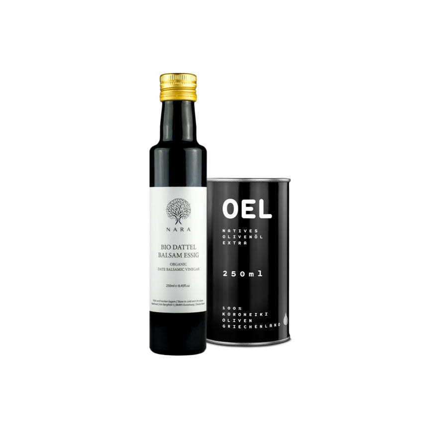 Set vinaigre balsamique et huile d'olive