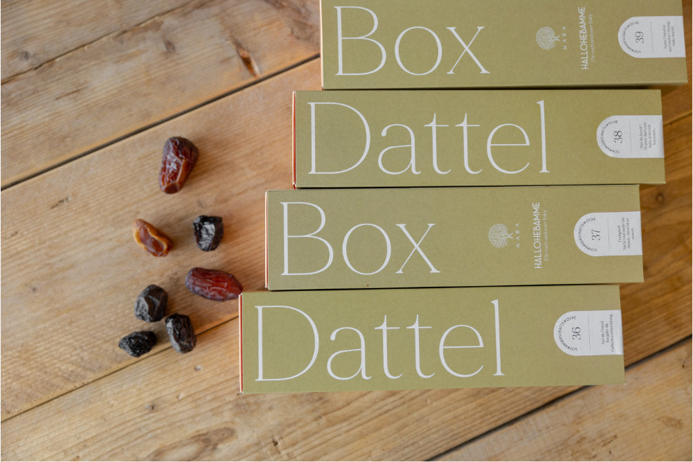 Dattelbox Bio – deine süße Geburtsvorbereitung