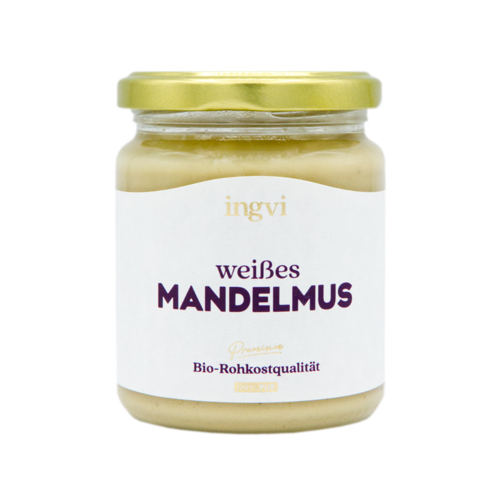 Mandelmus weiß Bio, Rohkostqualität